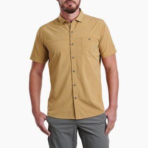 Optimizr Short Sleeve Shirt- Honey Maple